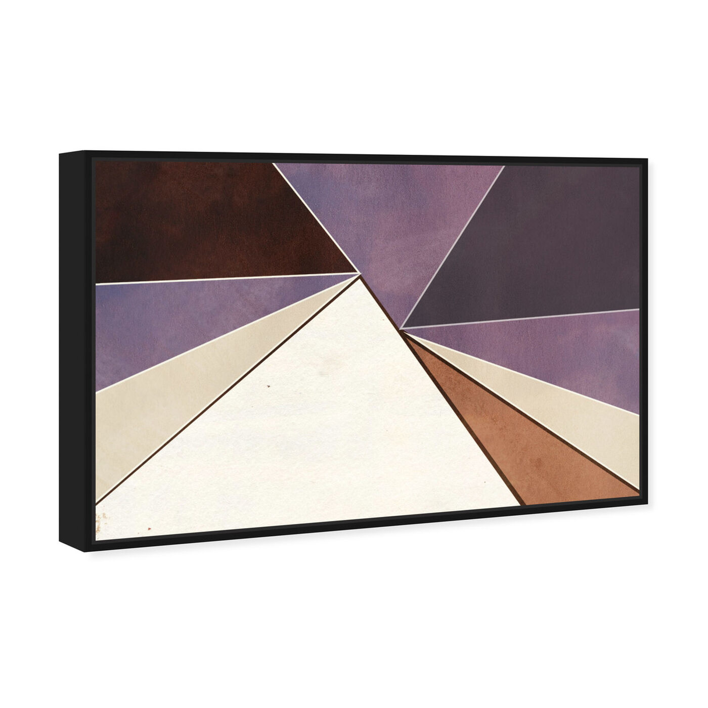 Angled view of Narita Mountain featuring abstract and geometric art.