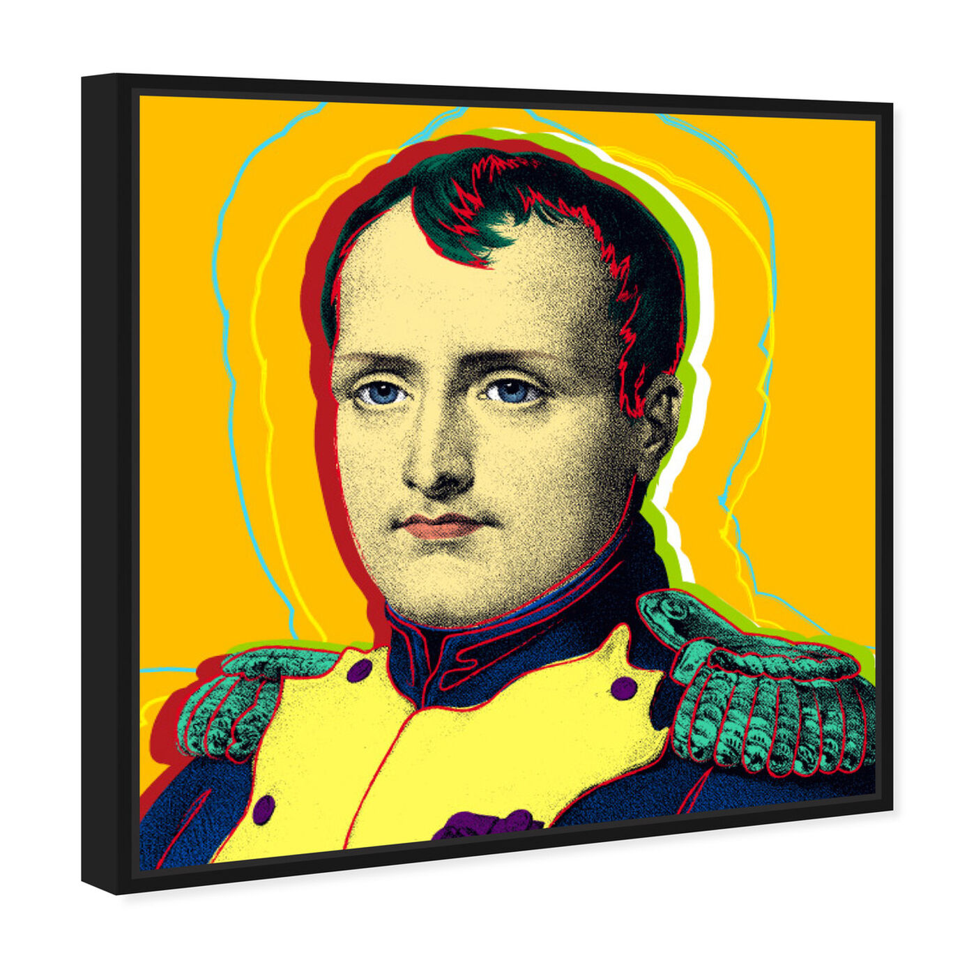 Angled view of Napoleon featuring people and portraits and celebrities art.