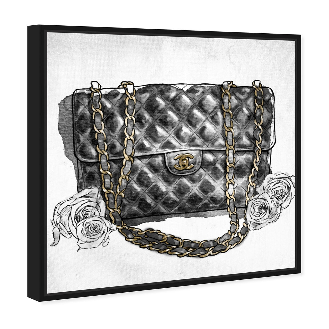Angled view of Love At First Leather featuring fashion and glam and handbags art.