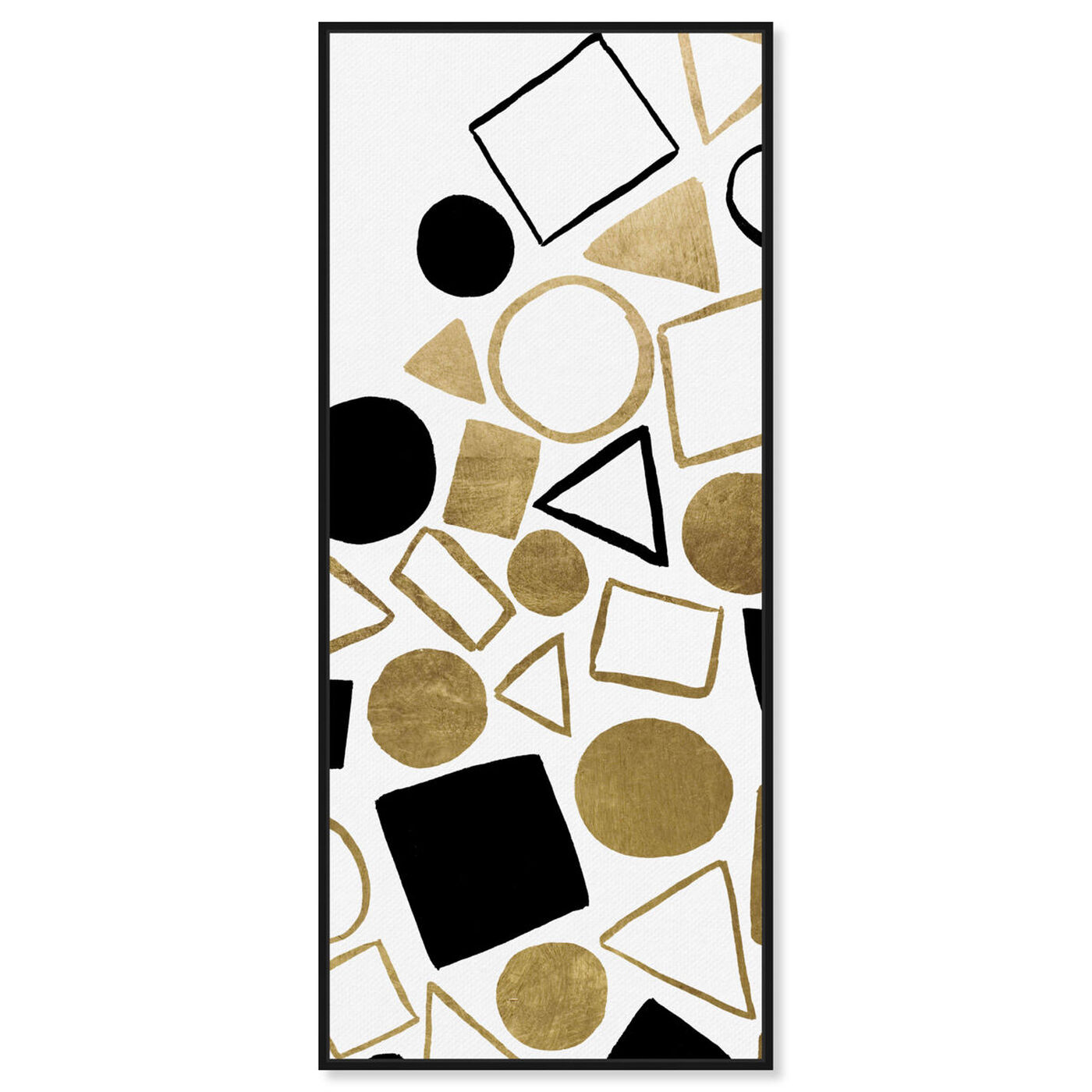 Front view of Geometric Game featuring abstract and geometric art.