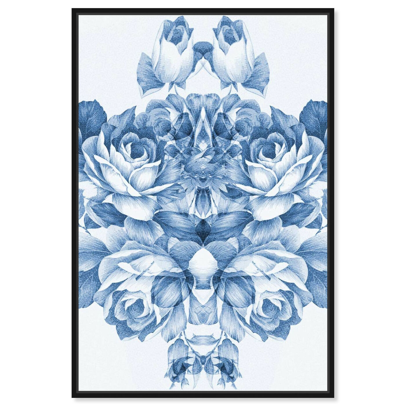 Front view of Floralia I featuring floral and botanical and florals art.