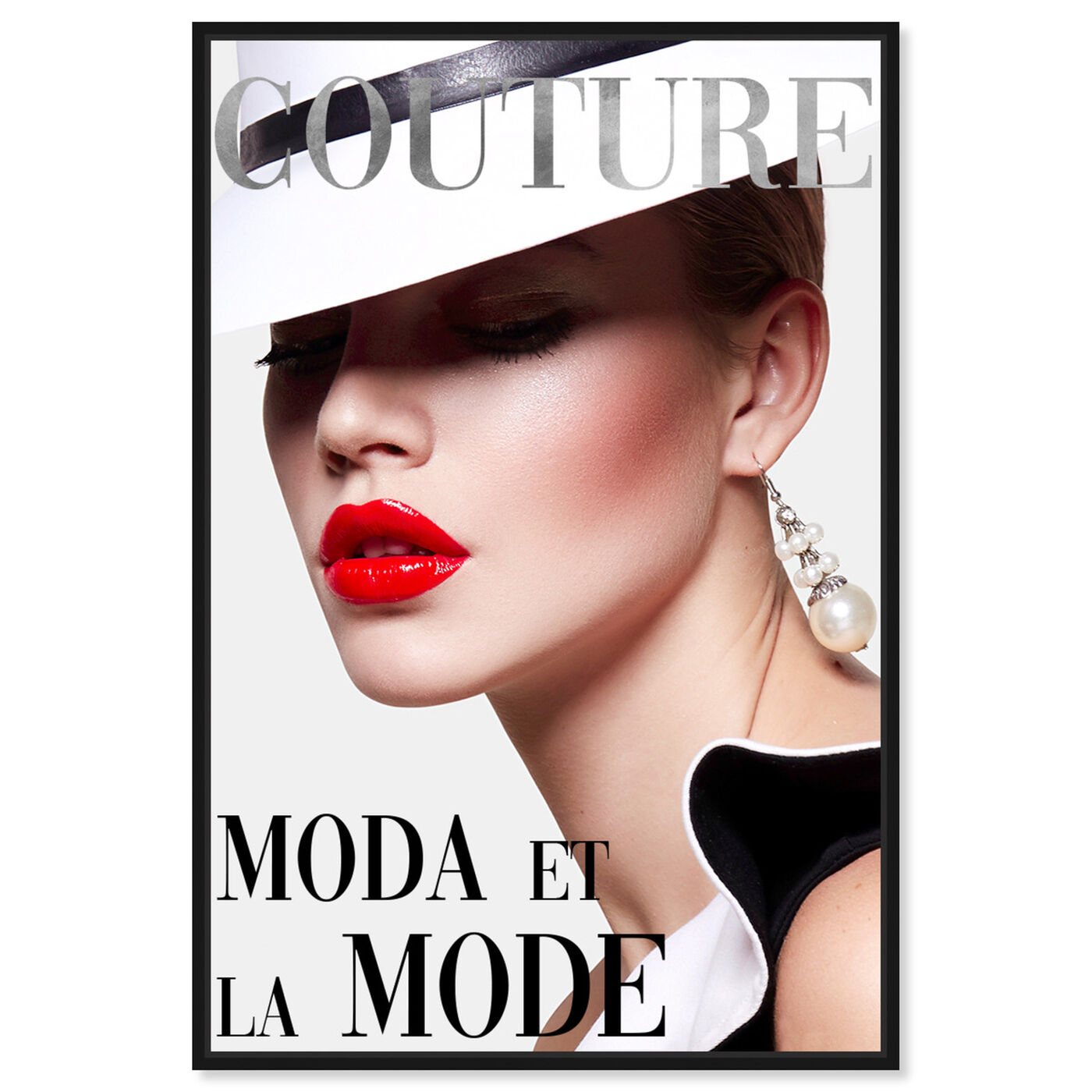 Front view of Cover Fashion Couture III featuring fashion and glam and makeup art.