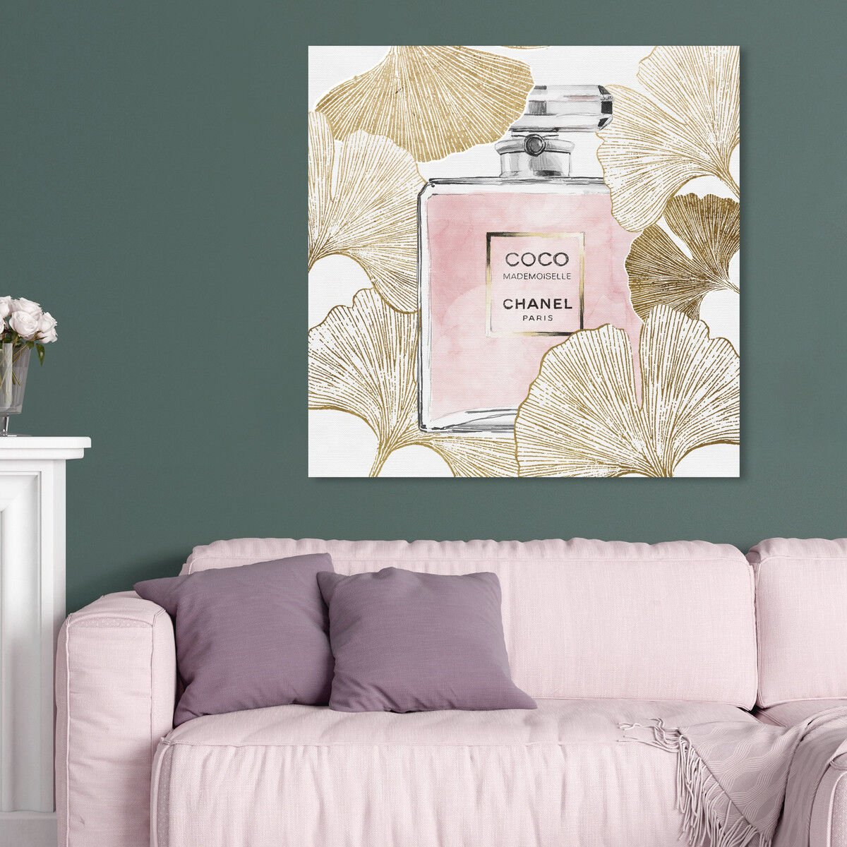 Shop Perfume Bottle Wall Art | Classic No. 5 Perfume Wall Art 