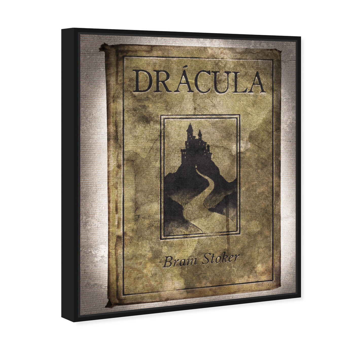 Angled view of Dracula featuring fantasy and sci-fi and science fiction art.