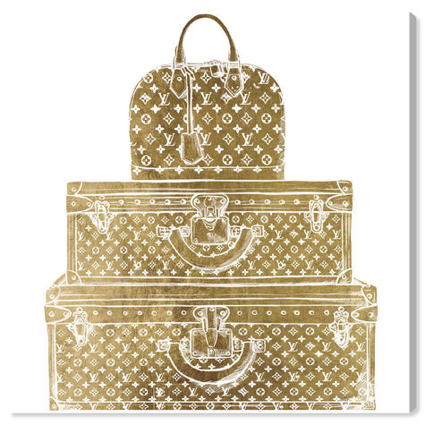 Royal Bag and Luggage Gold diecut
