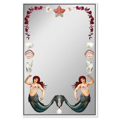 La Sirena Mermaid Mirror - With Floater Frame