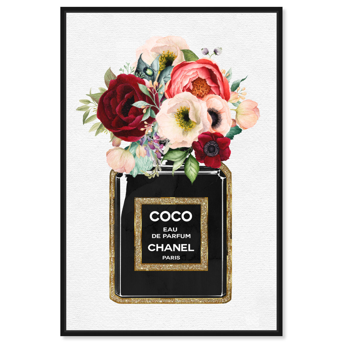 Floral Berry Perfume | Fashion and Glam Wall Art by Oliver Gal