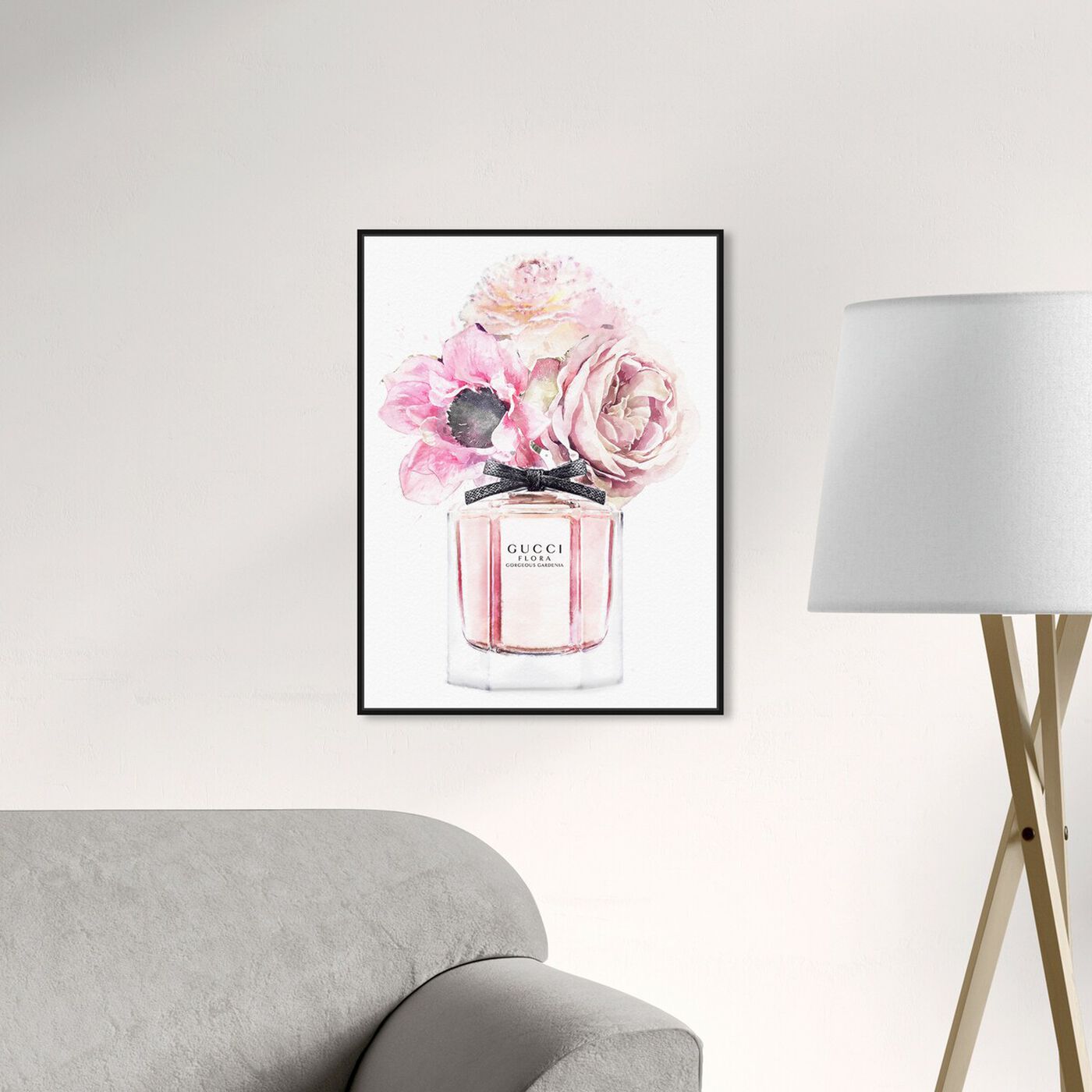 Hanging view of Gorgeous Gardenia Perfume featuring fashion and glam and perfumes art.
