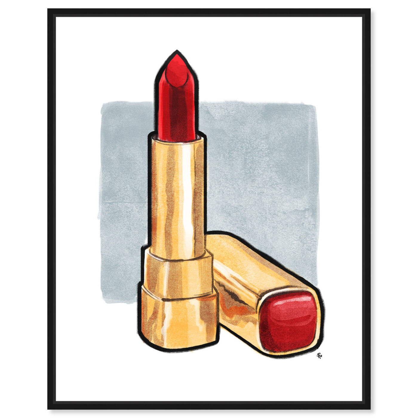 Front view of Red Lips Don't Lie featuring fashion and glam and makeup art.
