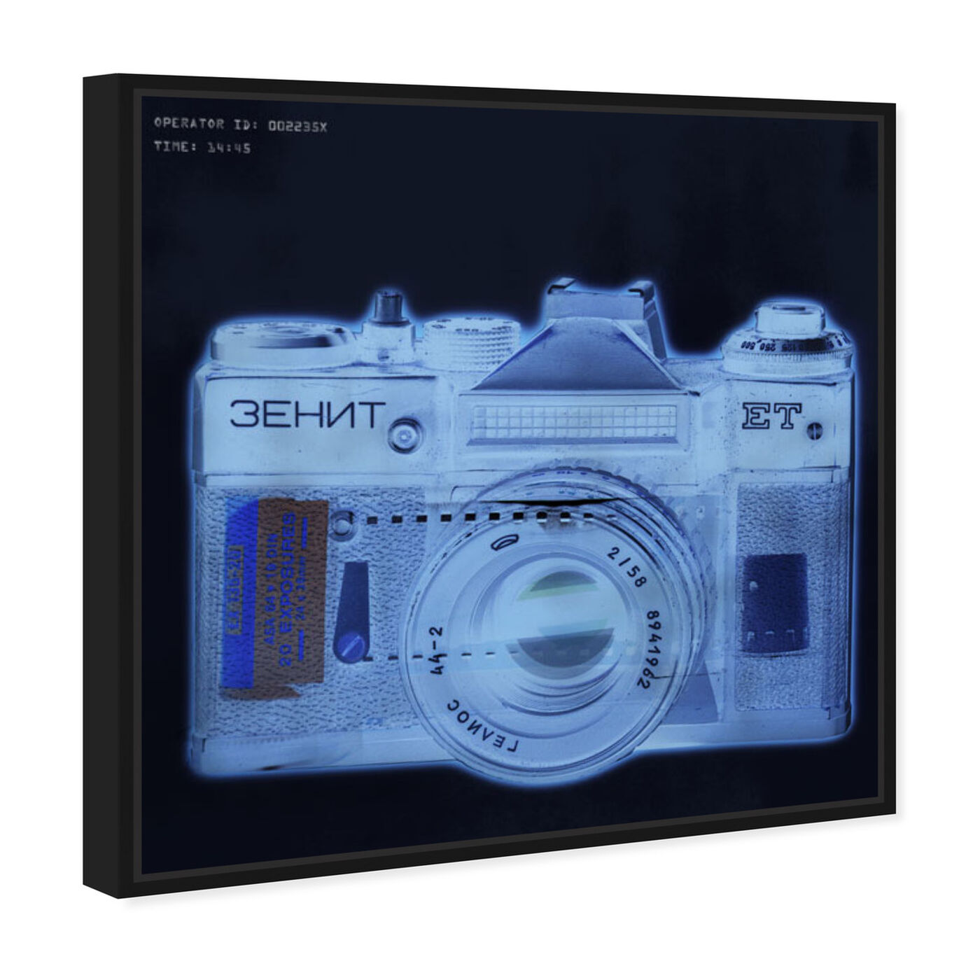 Angled view of Camera X Ray featuring entertainment and hobbies and photography art.