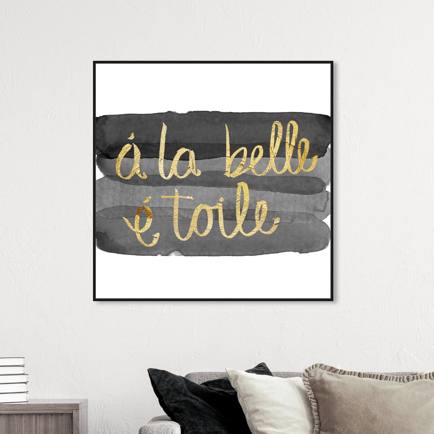 Hanging view of Beautiful Stars featuring typography and quotes and beauty quotes and sayings art.