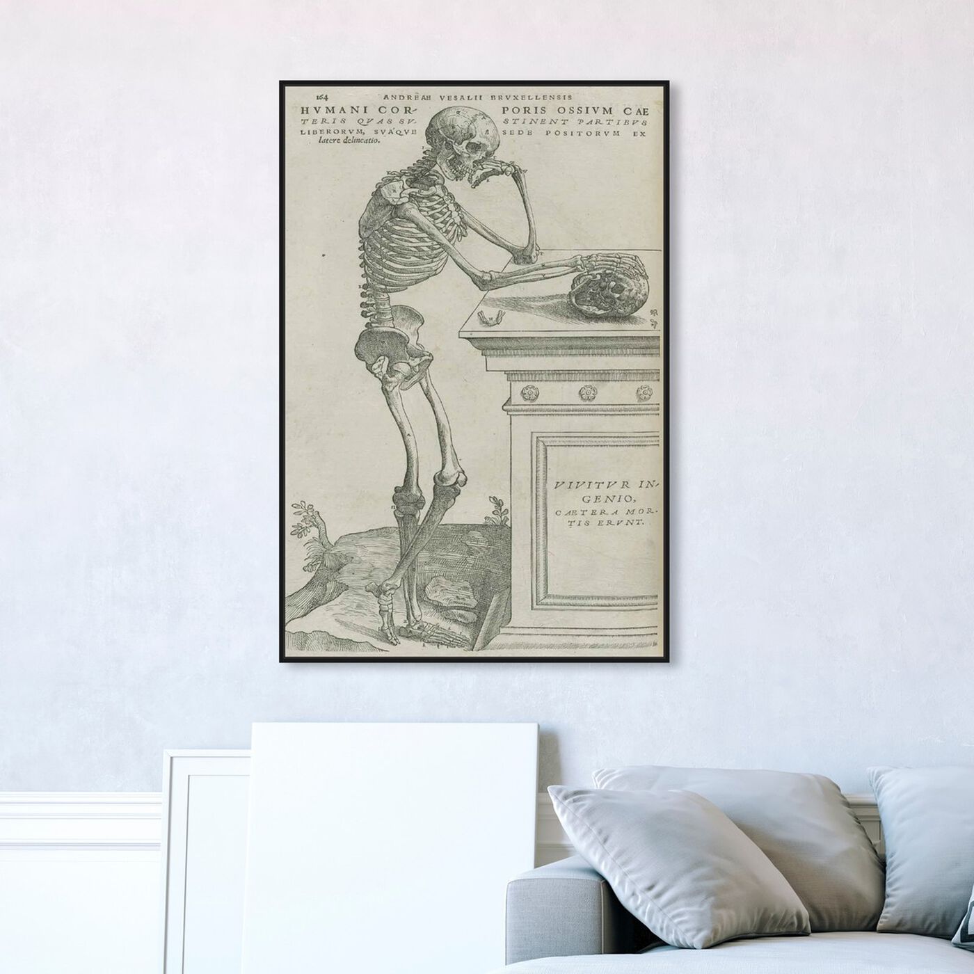 Hanging view of Vesalius VII - The Art Cabinet featuring classic and figurative and classical figures art.