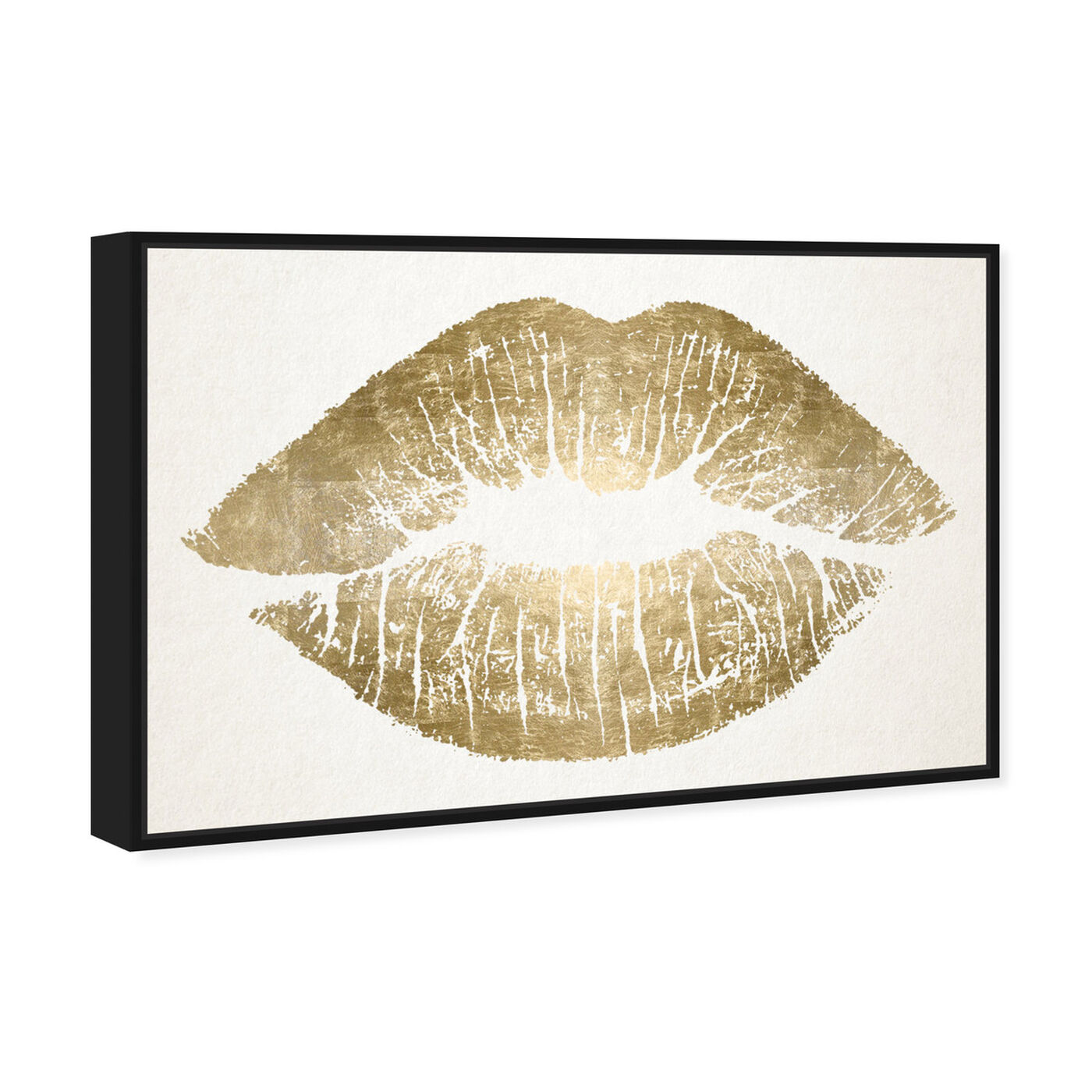 Angled view of Solid Kiss Ideal featuring fashion and glam and lips art.