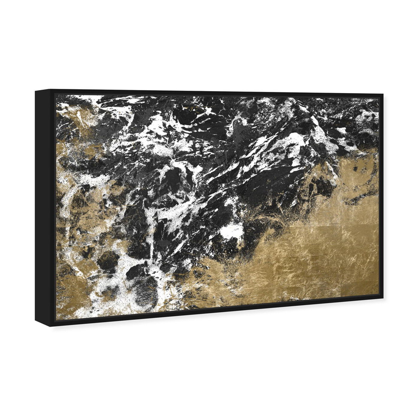 Angled view of Dreams of the Sea Night featuring abstract and textures art.