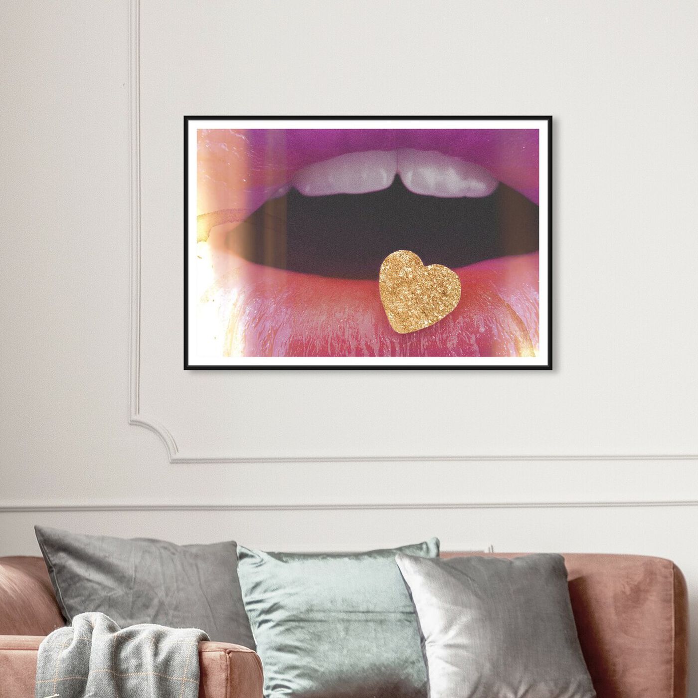 Hanging view of My Valentine II featuring fashion and glam and hearts art.