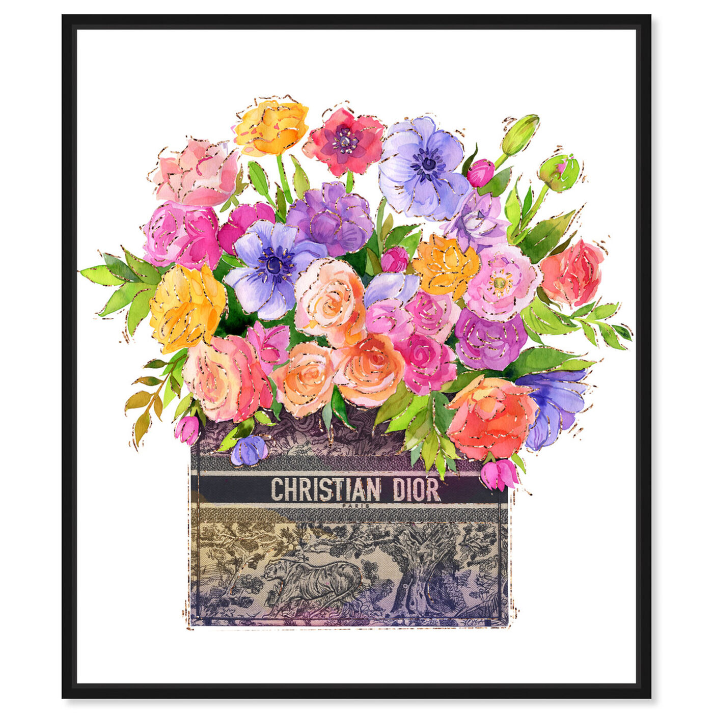 Front view of Colors For You featuring floral and botanical and florals art.
