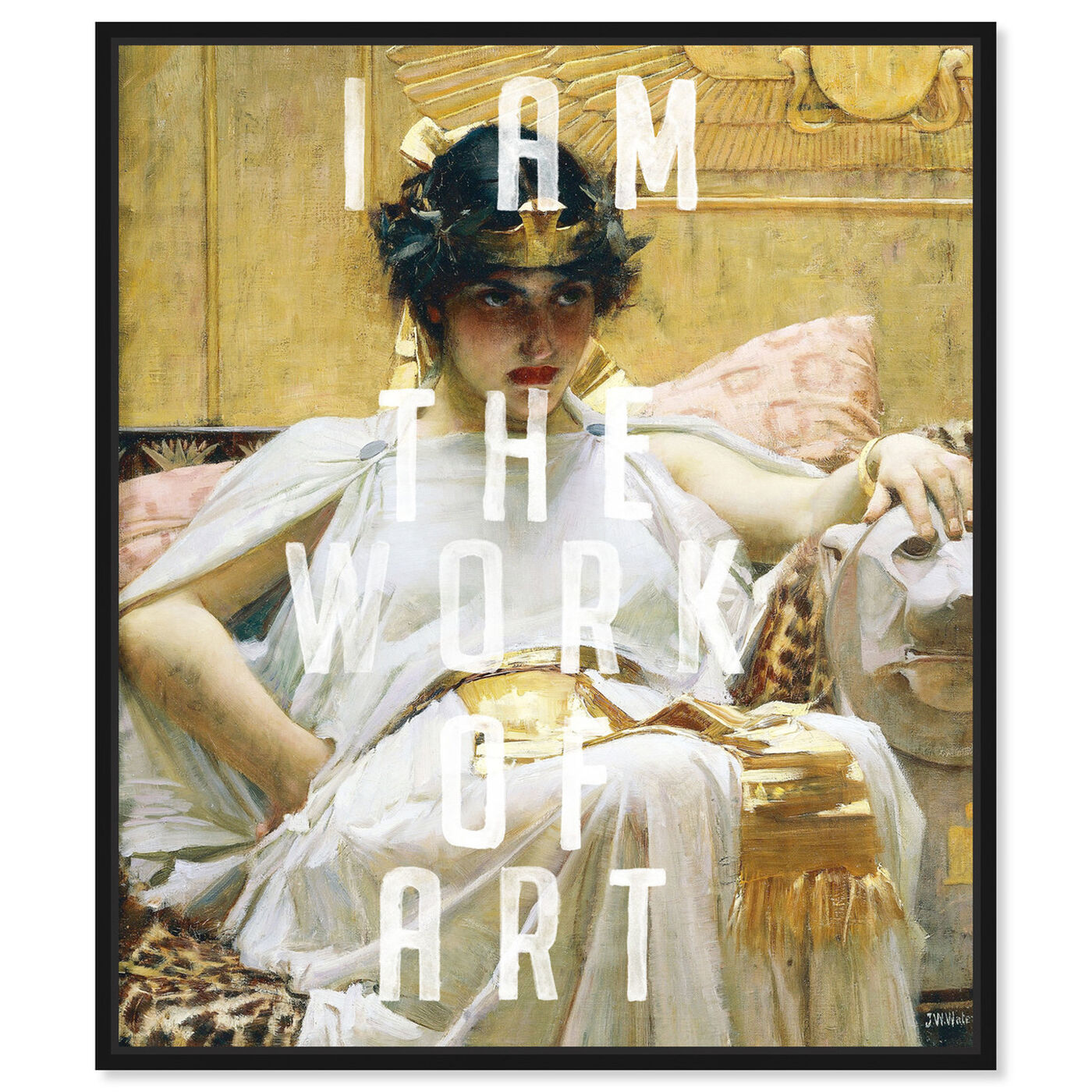 Front view of I AM ART featuring classic and figurative and classic art.
