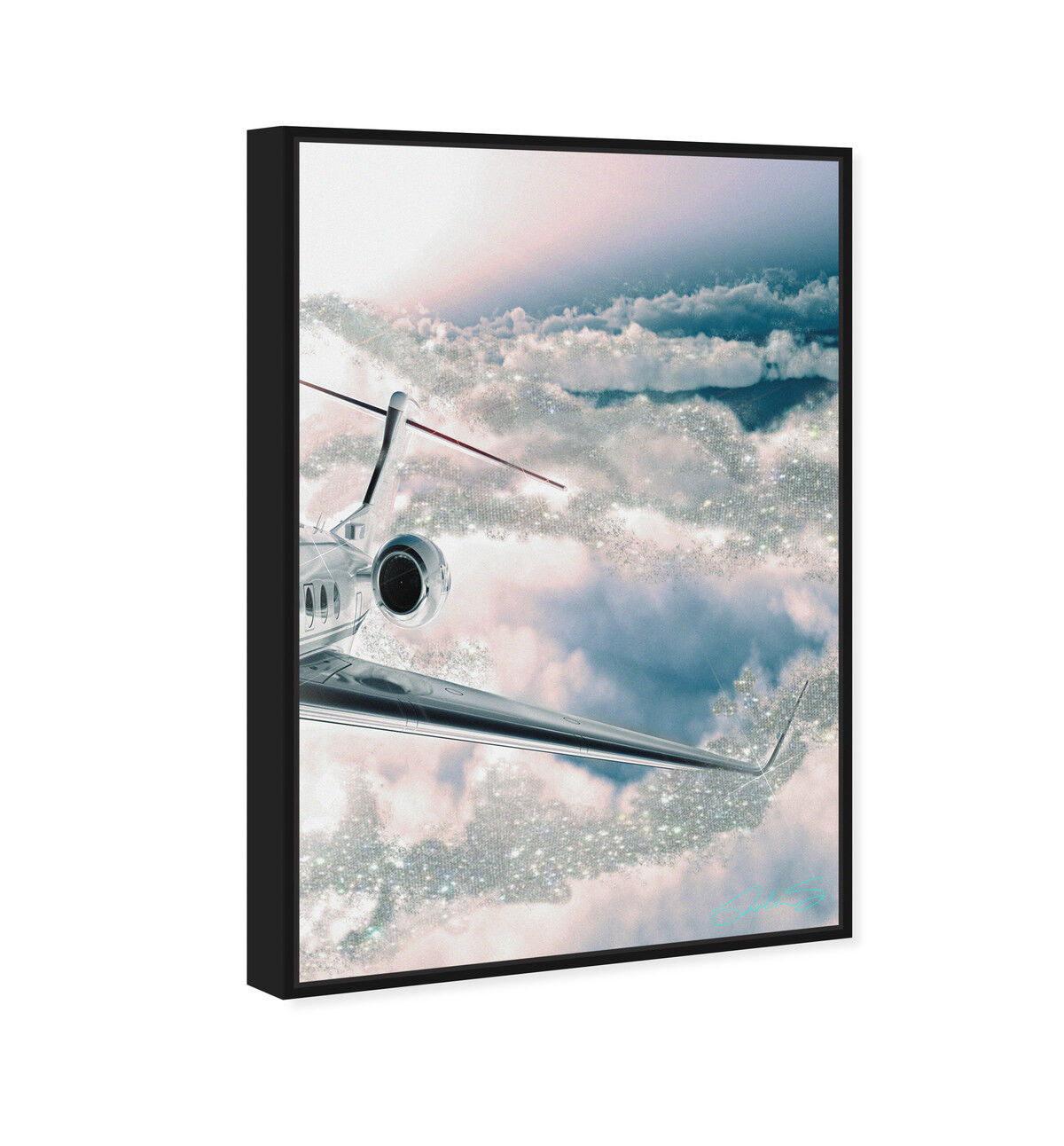 Taking the Jet Up | Transportation Wall Art by Oliver Gal