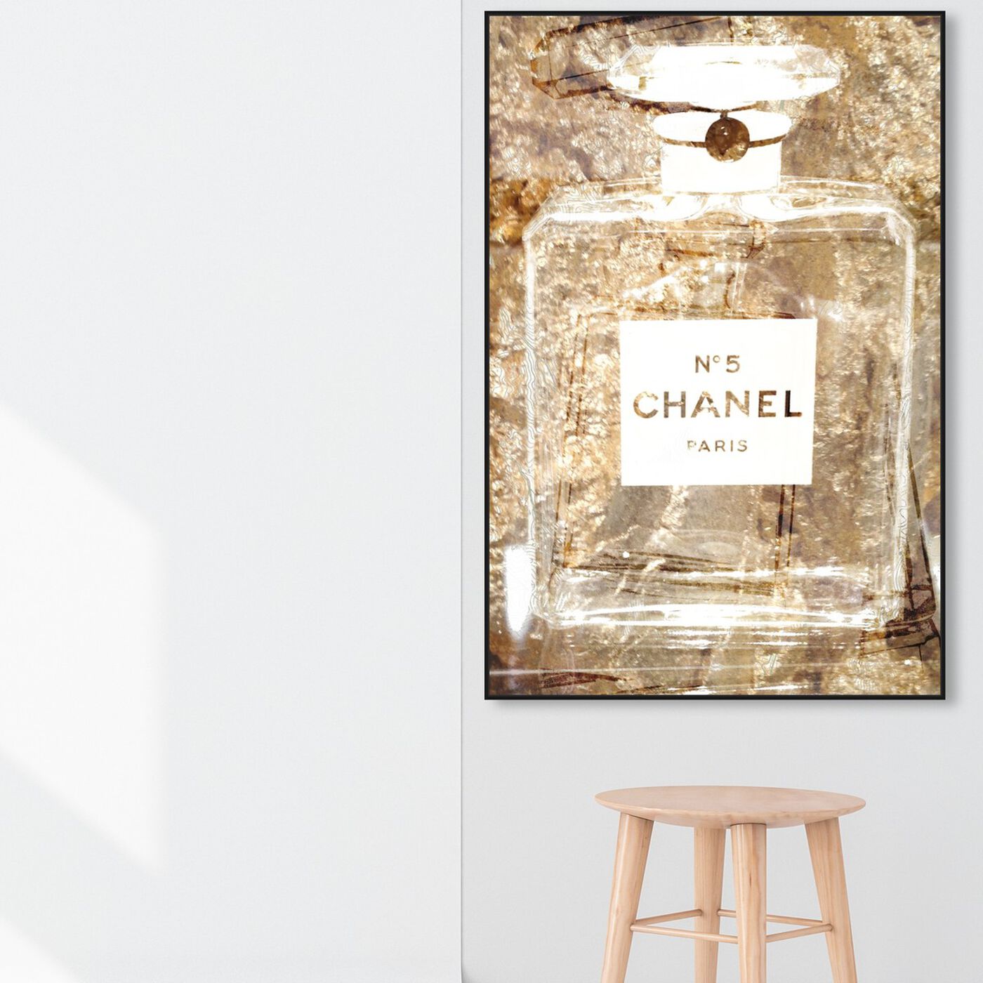 Hanging view of My Favorite Scent Gold featuring fashion and glam and perfumes art.