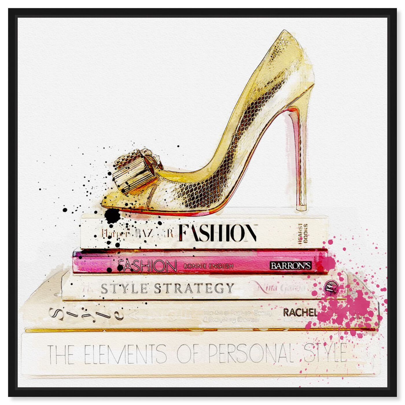 Oliver Gal Heels Heels And Style Books On Canvas 2 Pieces by Oliver Gal  Graphic Art