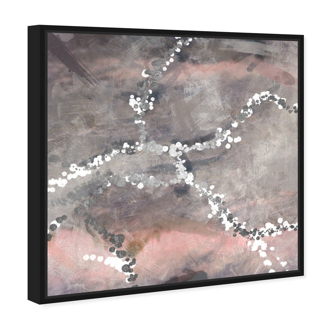 Angled view of Burnt Sky featuring abstract and patterns art.
