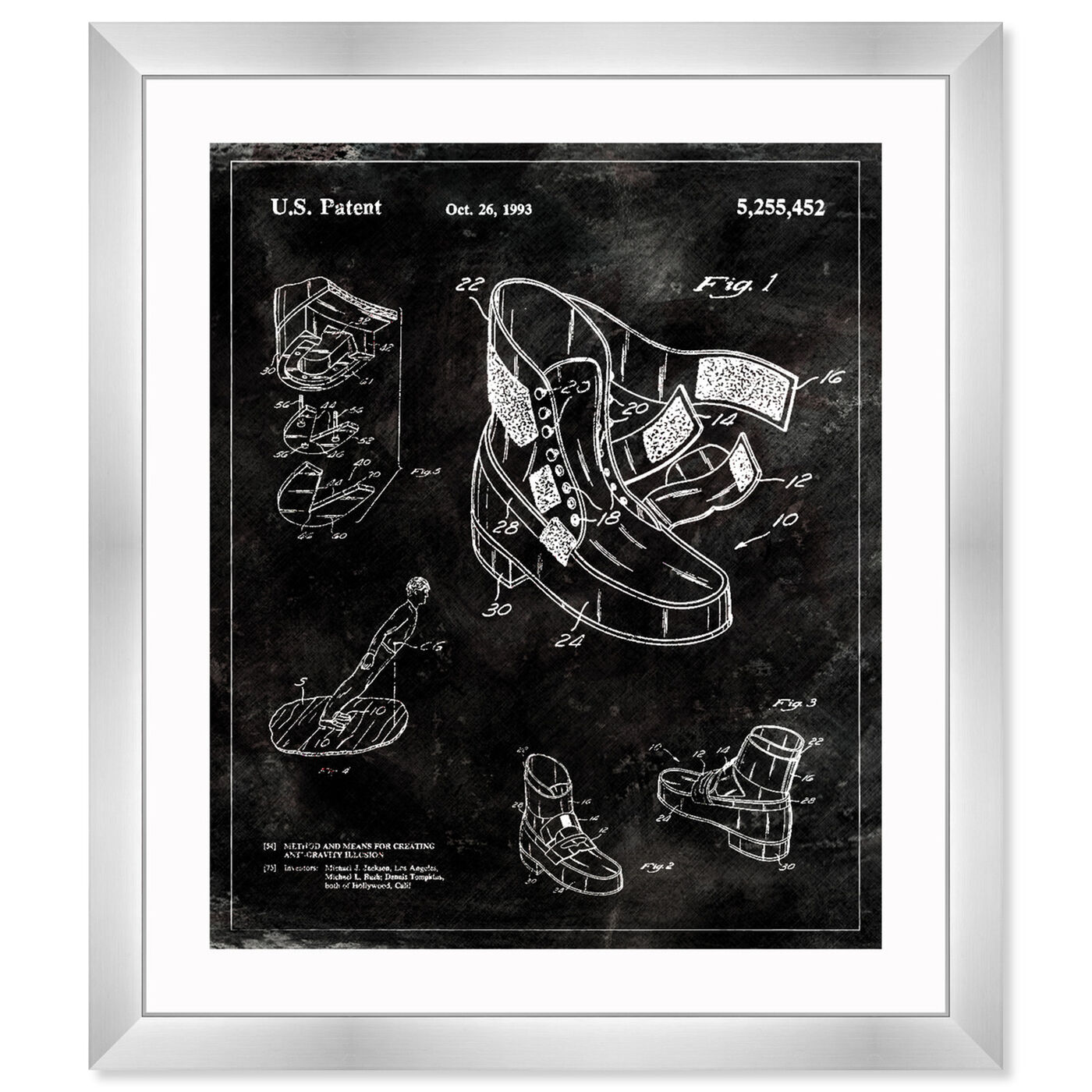amplifikation appel beviser Michael Jackson Moonwalk Shoes 1993 | Wall Art by Oliver Gal