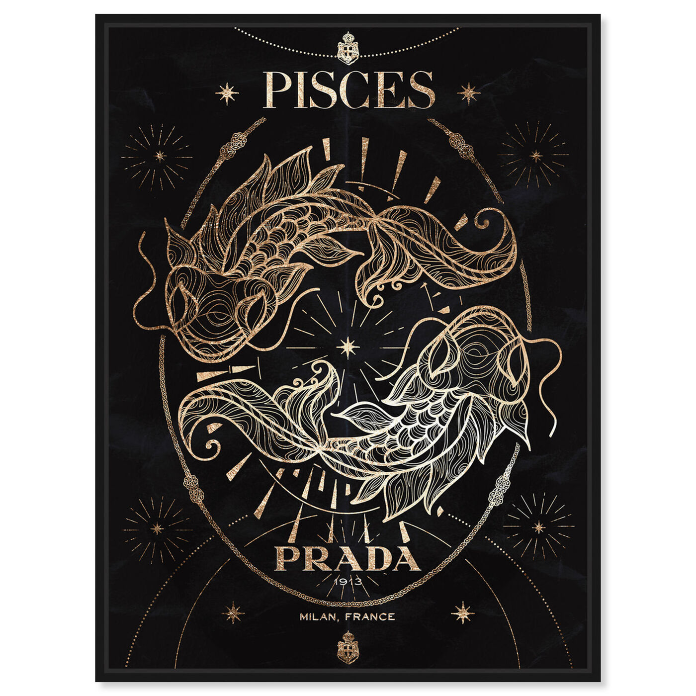 Front view of Mémoire d'un Pisces featuring fashion and glam and fashion lifestyle art.