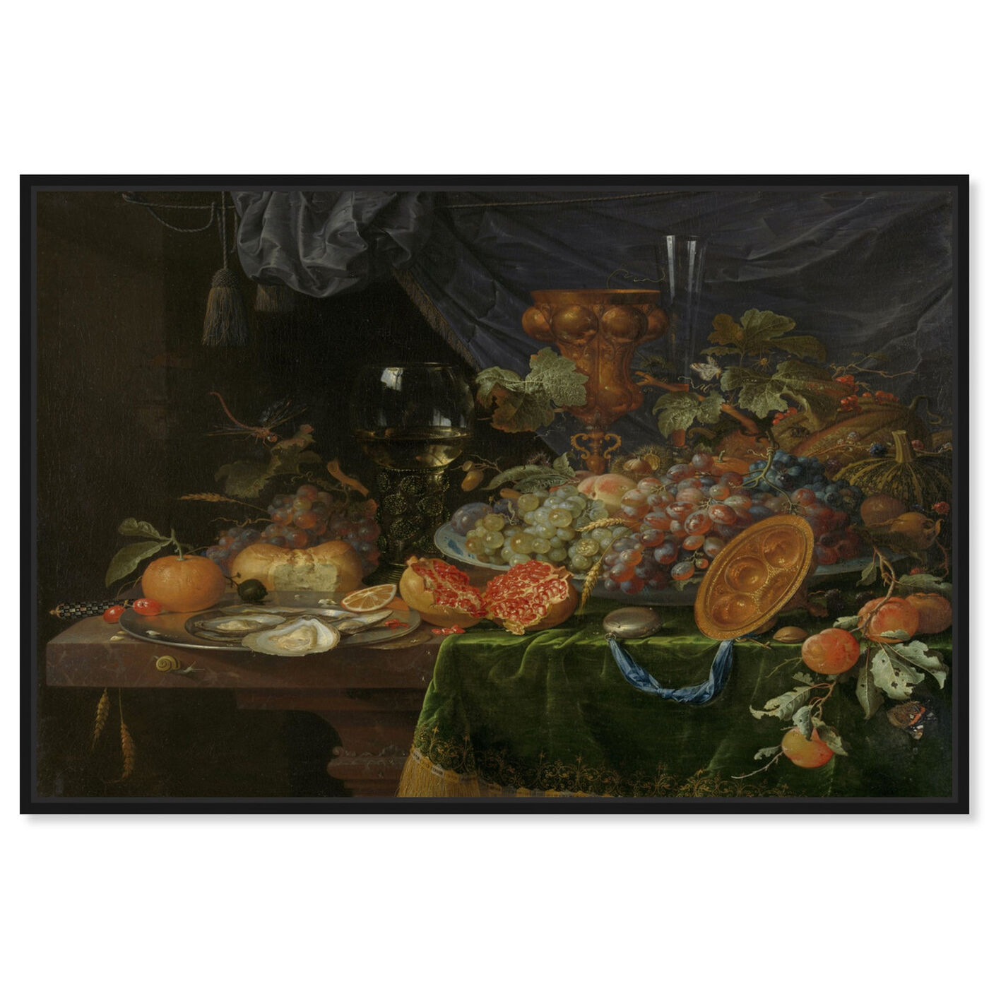 Front view of Fruit Arrangement - The Art Cabinet featuring classic and figurative and realism art.