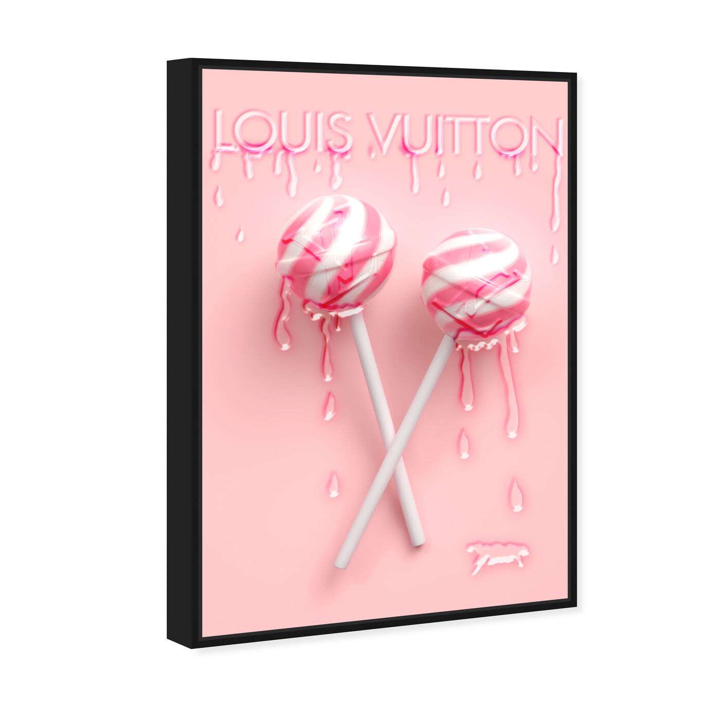 Angled view of Couture LolliPop 4 featuring fashion and glam and fashion lifestyle art.