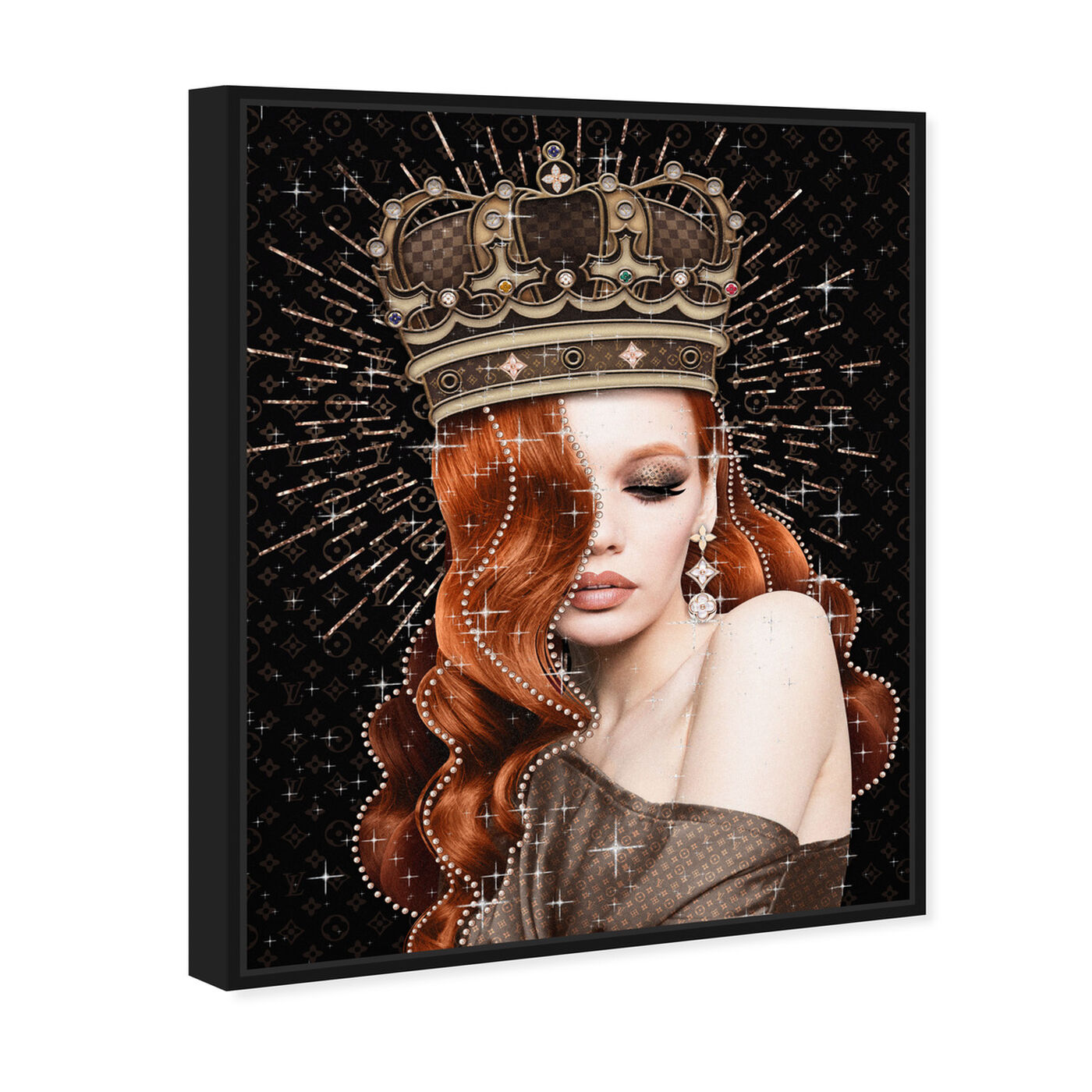 Angled view of Merida Queen featuring fashion and glam and portraits art.