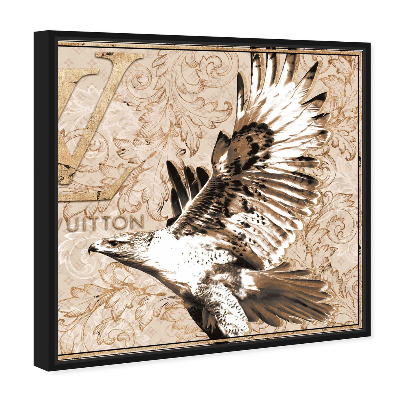 Angled view of Right Bird of Prey featuring fashion and glam and travel essentials art.