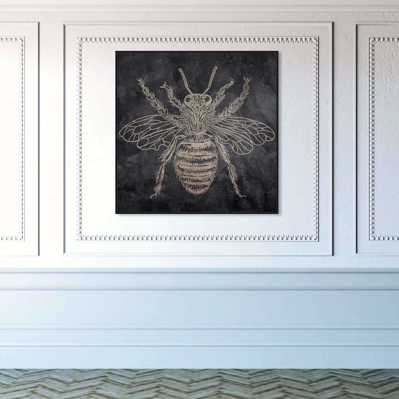 Hanging view of Bee featuring animals and insects art.