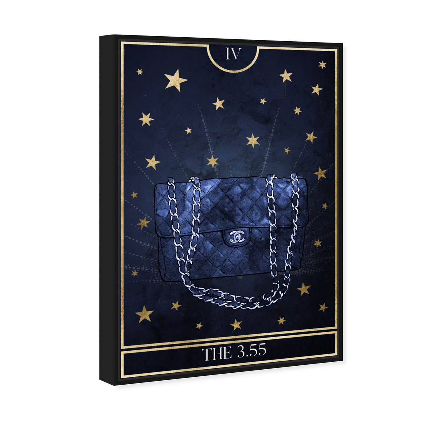 Angled view of The Classic Tarot Mystic featuring fashion and glam and handbags art.