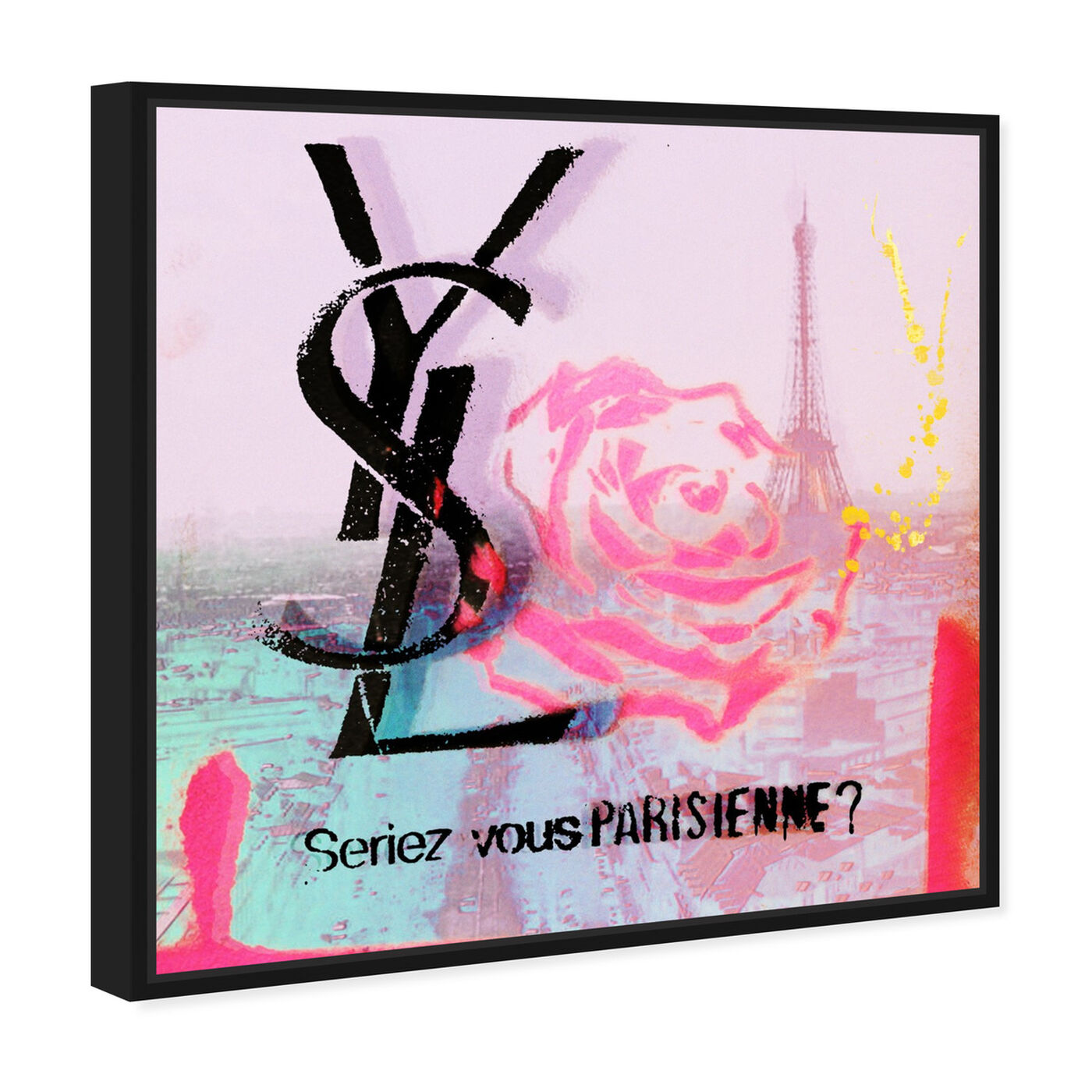 Angled view of Parisienne featuring fashion and glam and lifestyle art.