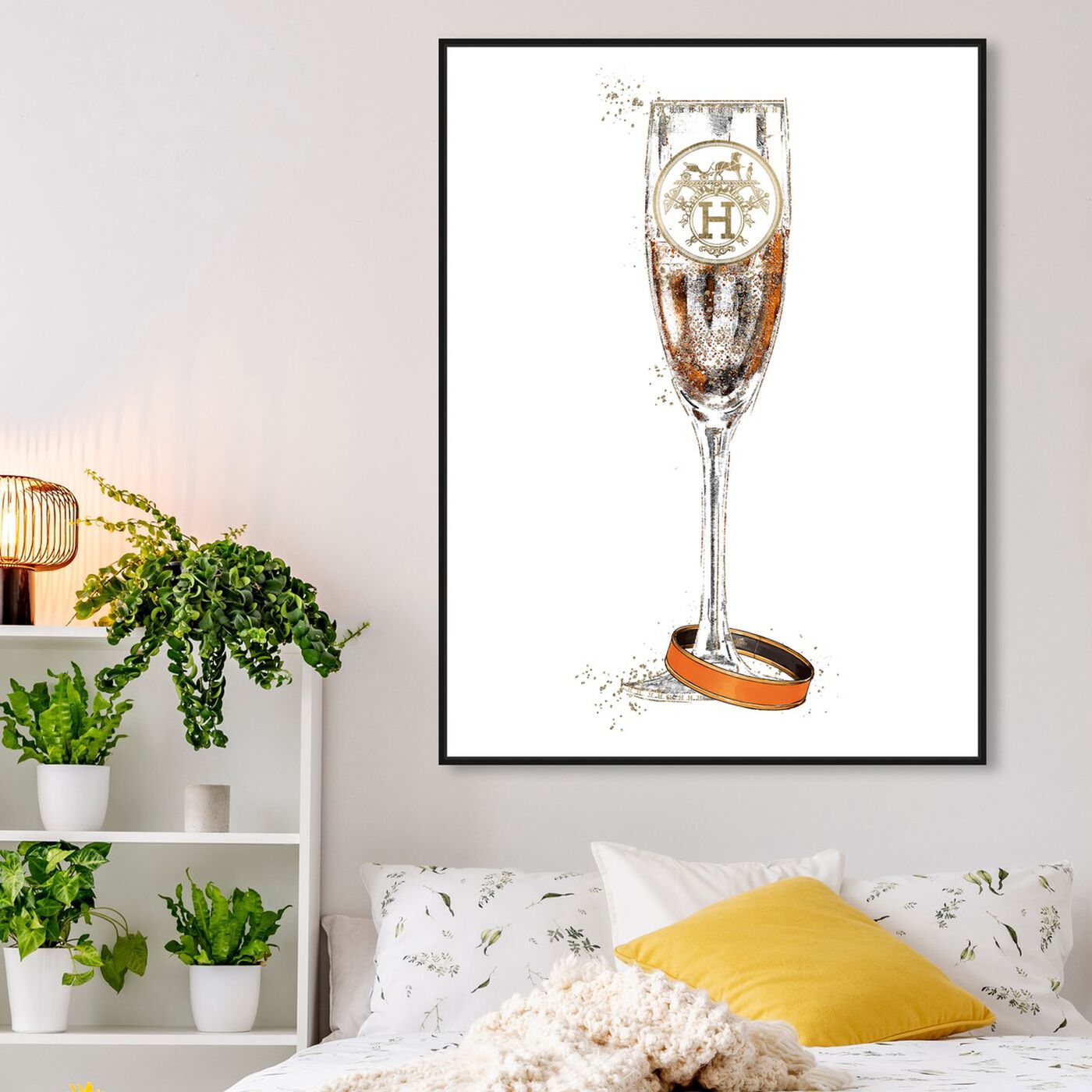 Hanging view of Faubourg Bubbly Champagne featuring fashion and glam and jewelry art.