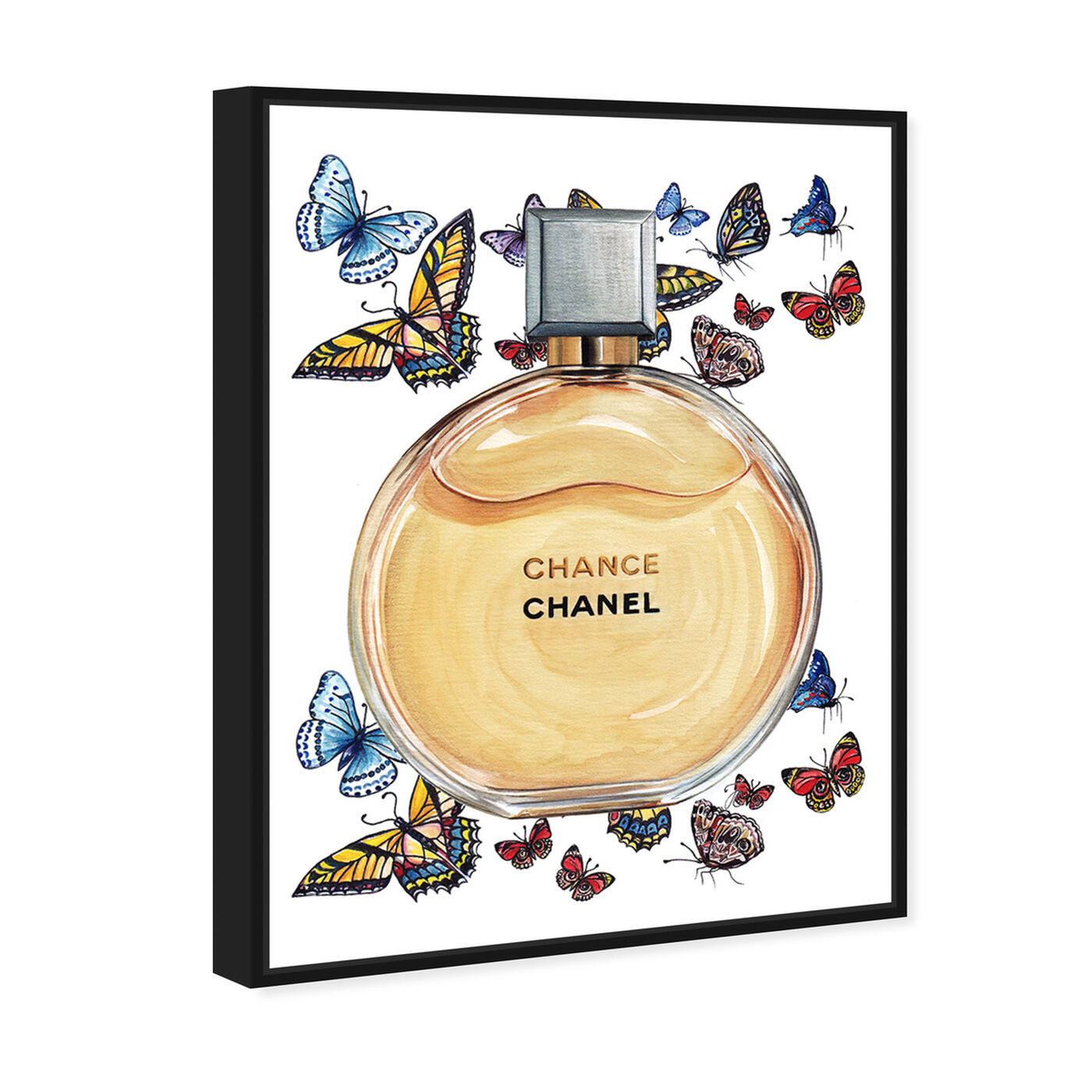 Angled view of Doll Memories - Chance Butterflies featuring fashion and glam and perfumes art.