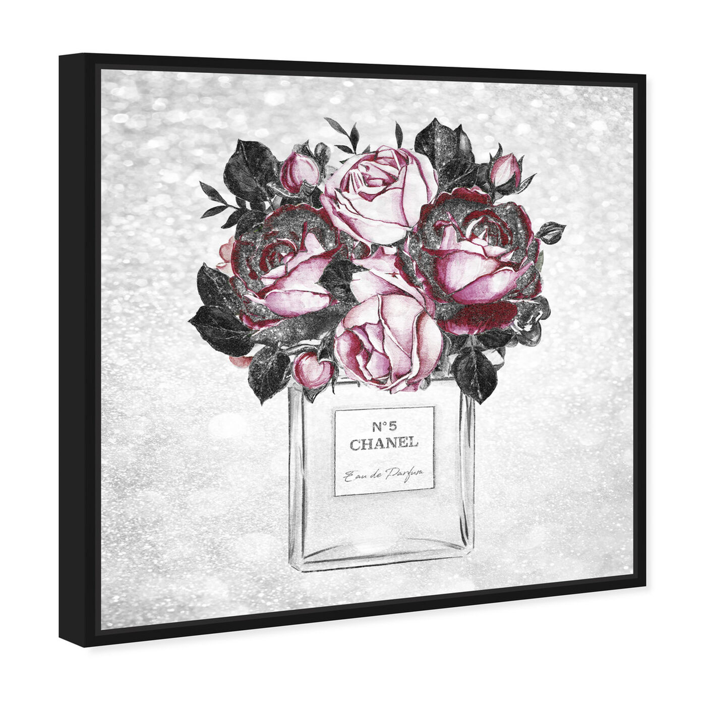 Angled view of Doll Memories - Touch of Rose Scent featuring fashion and glam and perfumes art.