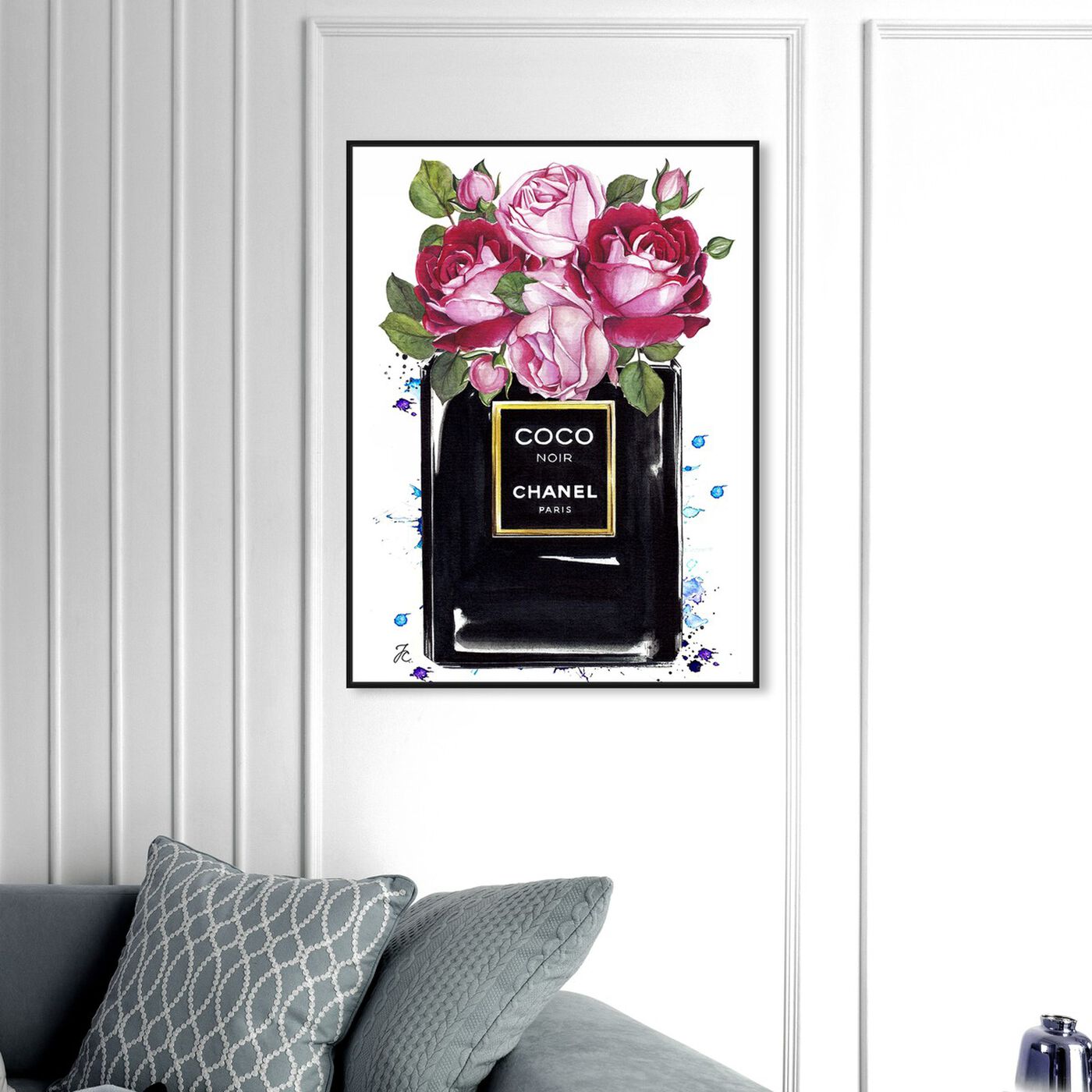 Doll Memories - Coco Roses II  Fashion and Glam Wall Art by