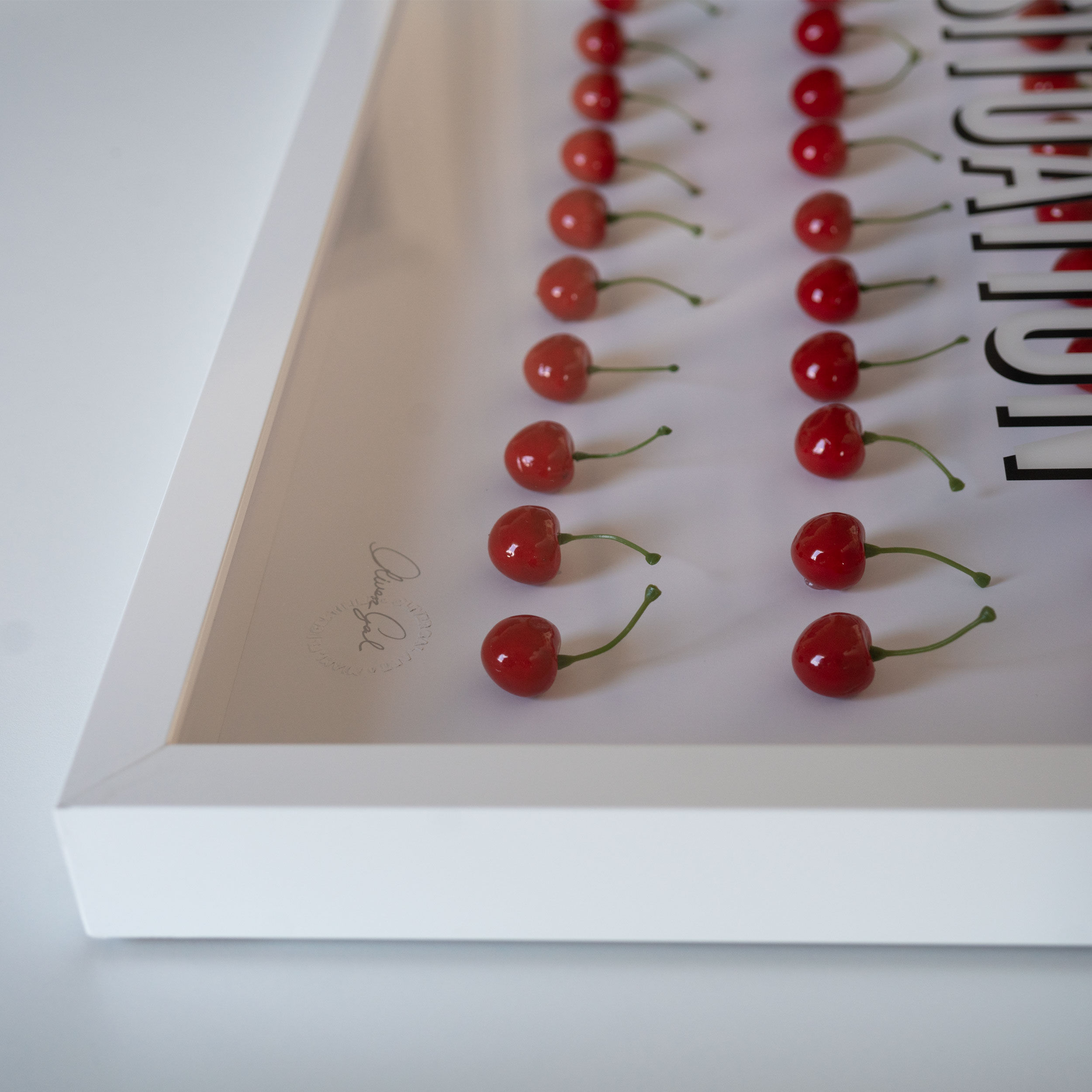 Cherry On Top - Framed 3D Art