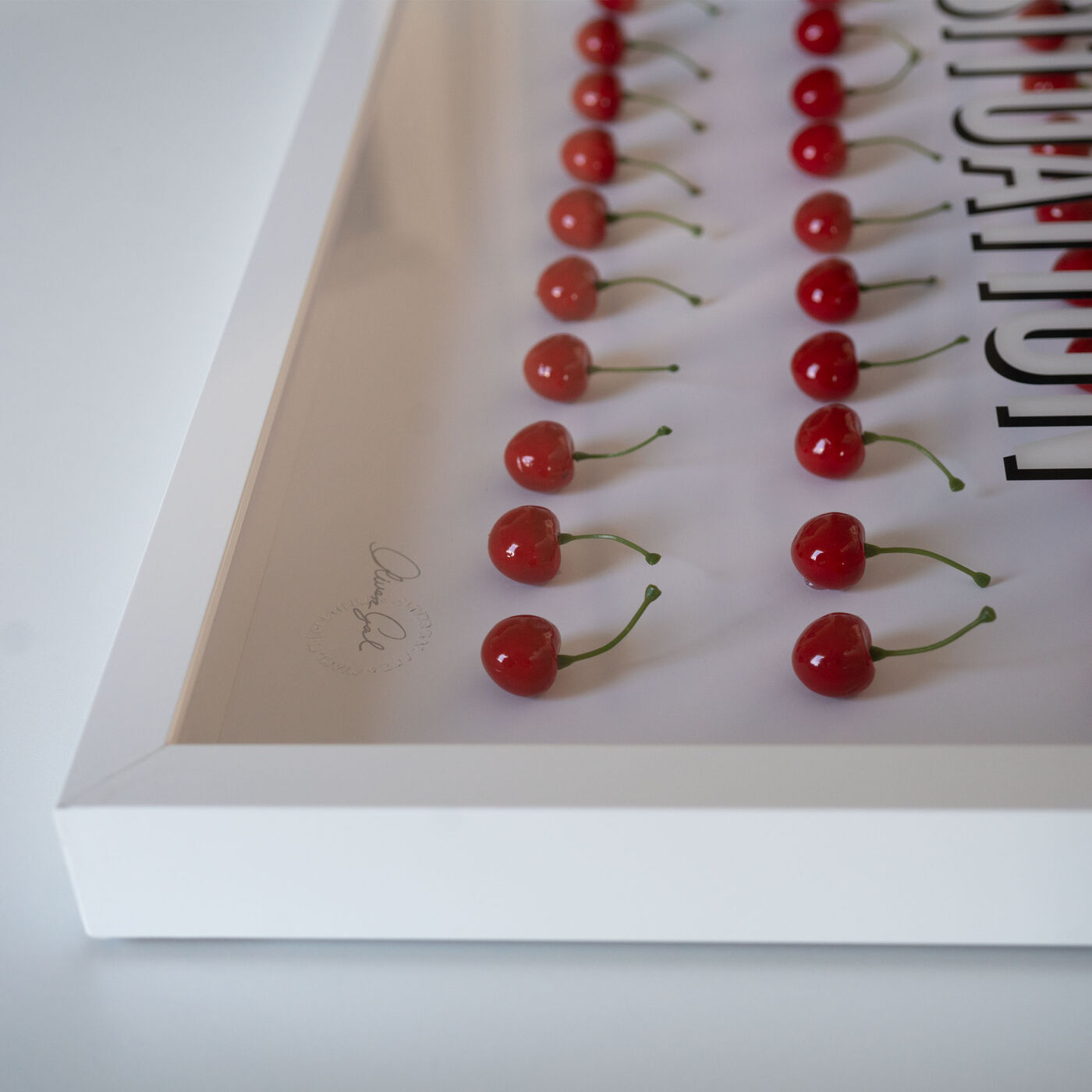 Cherry On Top - Framed 3D Art