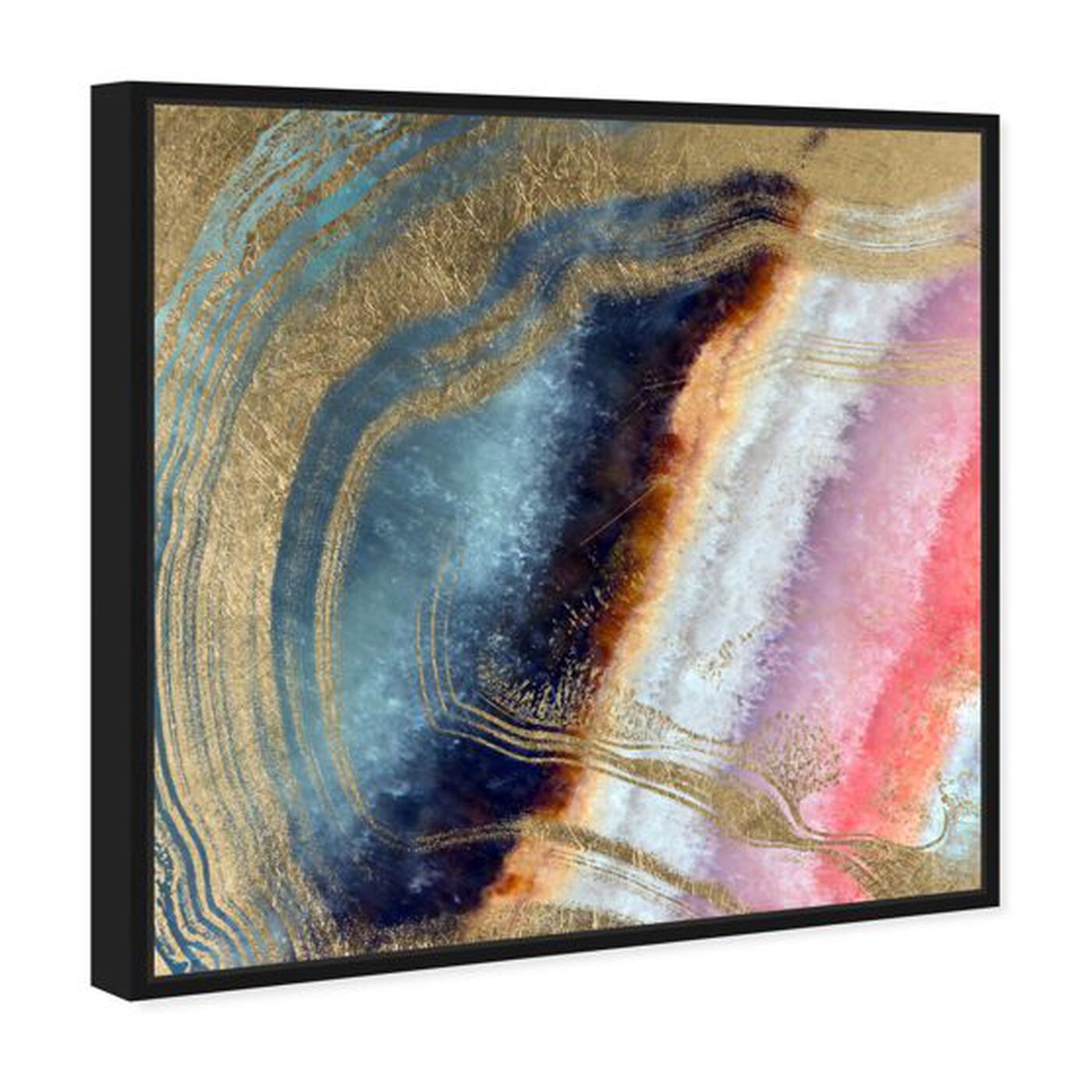 Angled view of Marianna featuring abstract and crystals art.