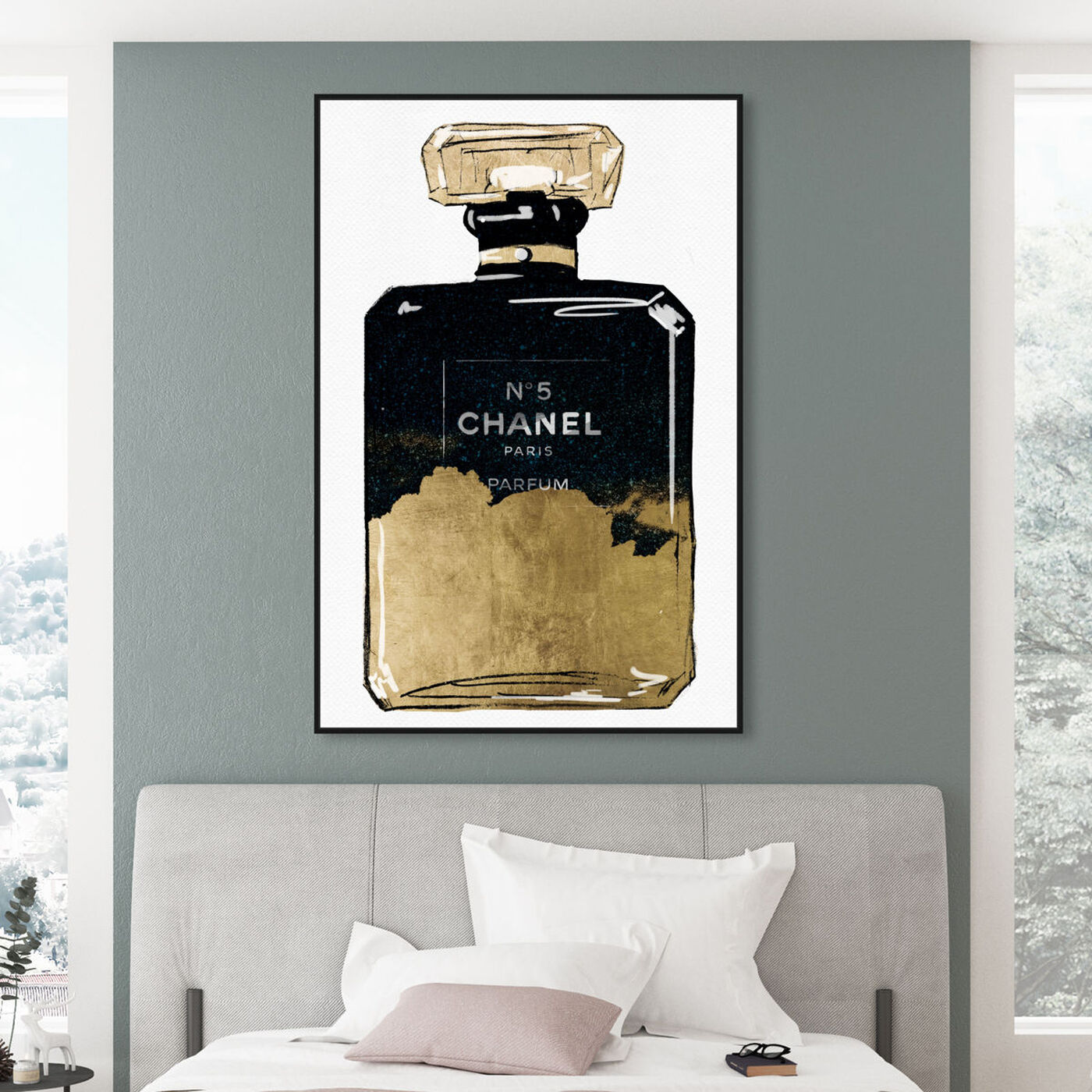 Hanging view of Moonshine Parfum featuring fashion and glam and perfumes art.
