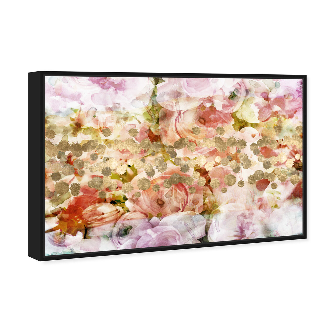 Angled view of Peonies Lover featuring floral and botanical and florals art.