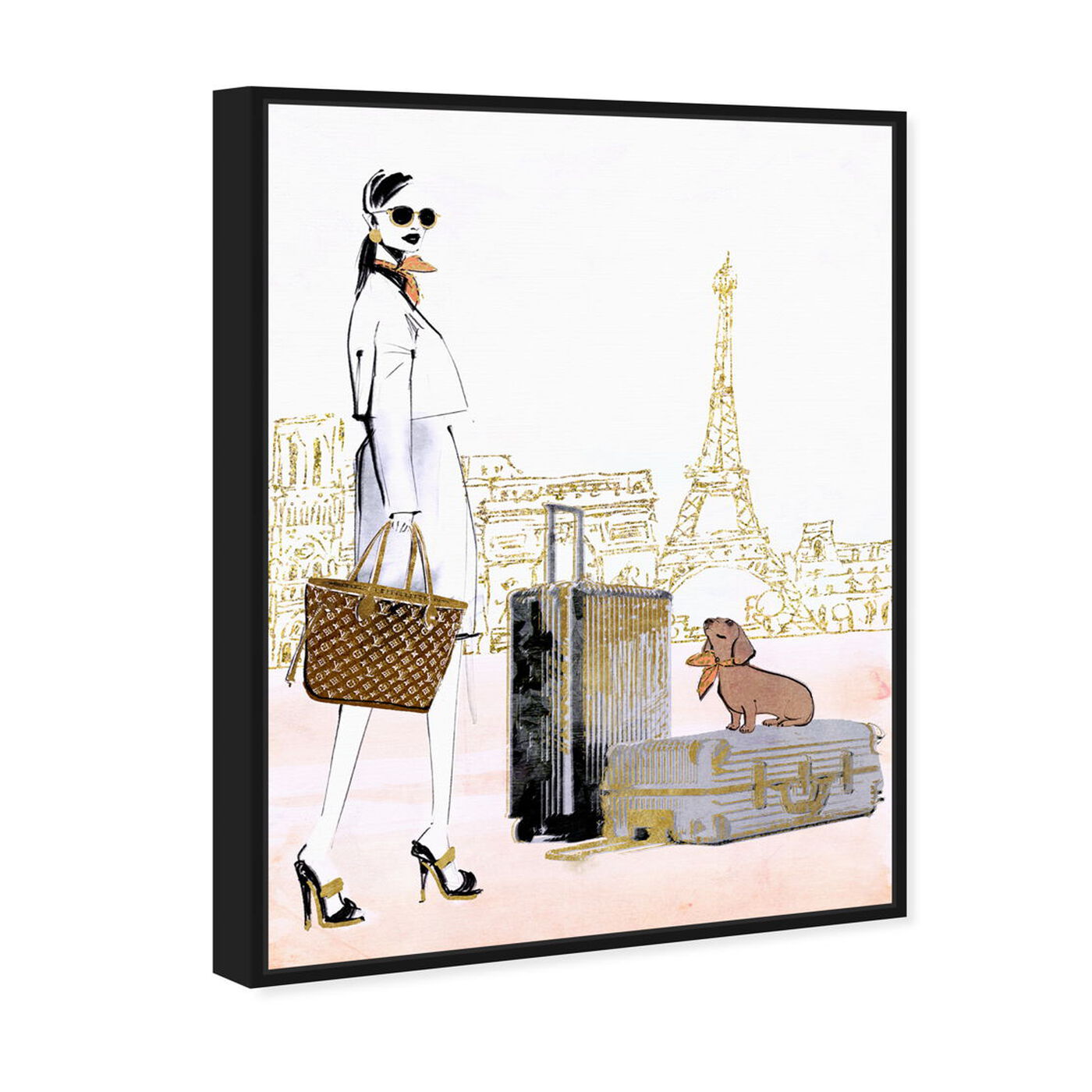 Angled view of Globetrotter Companion featuring fashion and glam and lifestyle art.