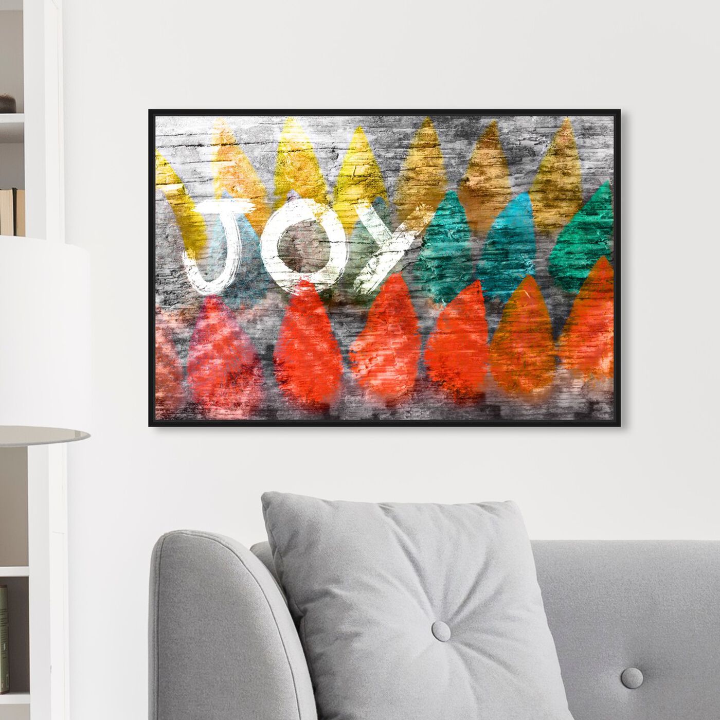 Hanging view of Joy Nativo featuring holiday and seasonal and holidays art.
