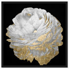Front view of Gold and Light Floral featuring floral and botanical and florals art. image number null