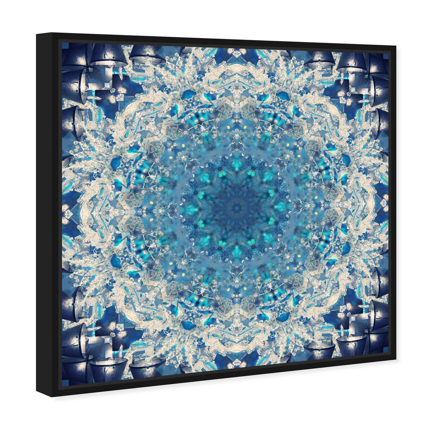 Angled view of Snow Star featuring abstract and patterns art.