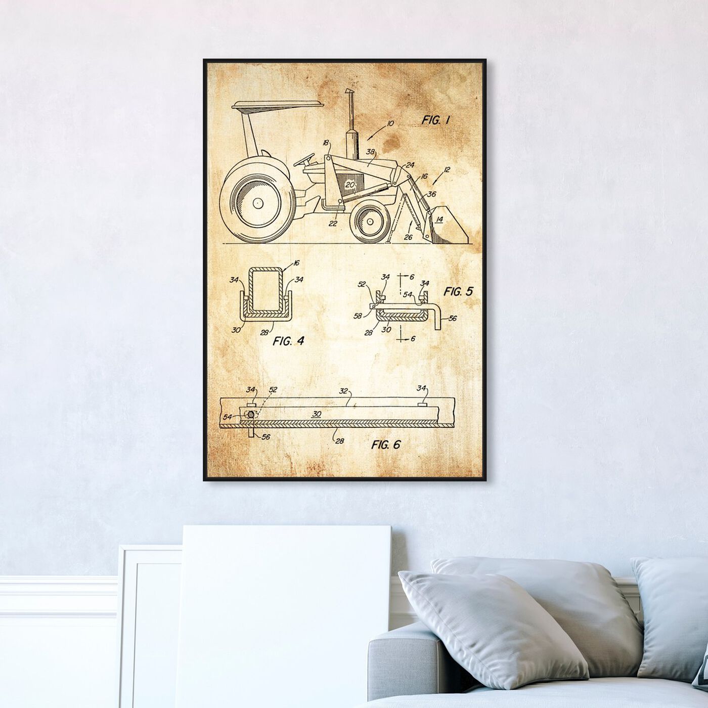 Hanging view of Traktor featuring transportation and trucks and busses art.