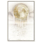 Front view of Melting Moonlight featuring astronomy and space and moons art. image number null