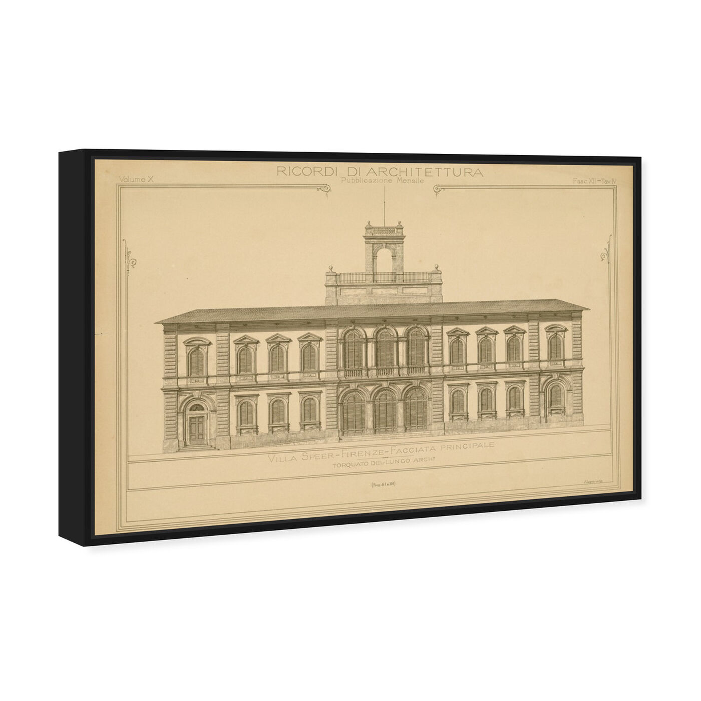 Angled view of Villa Speer - The Art Cabinet featuring classic and figurative and classic art.